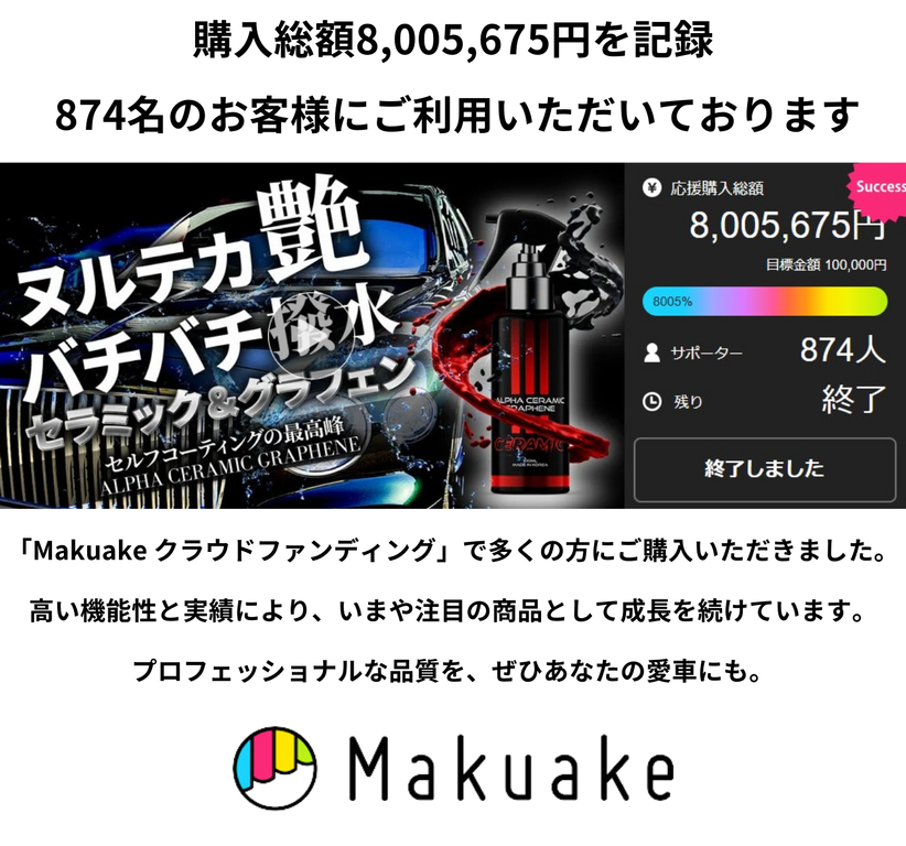 新品未使用品!アルファセラミックグラフェン アルファセラミックグラフェン 送料無料 – Coating Farm Japan